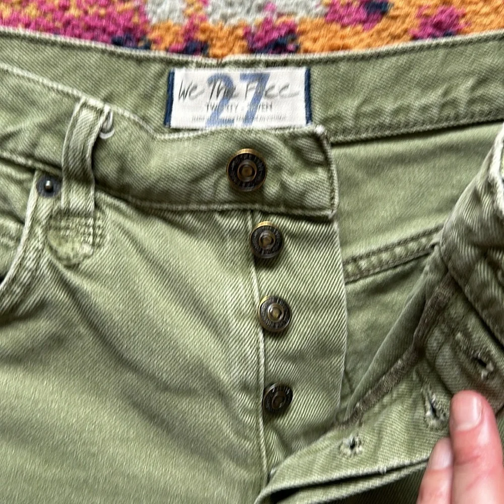 We the free green shorts